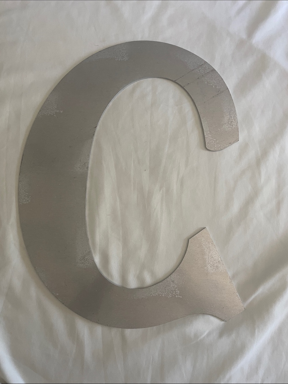 Vintage Letter ‘C’ Authentic Sign Letter